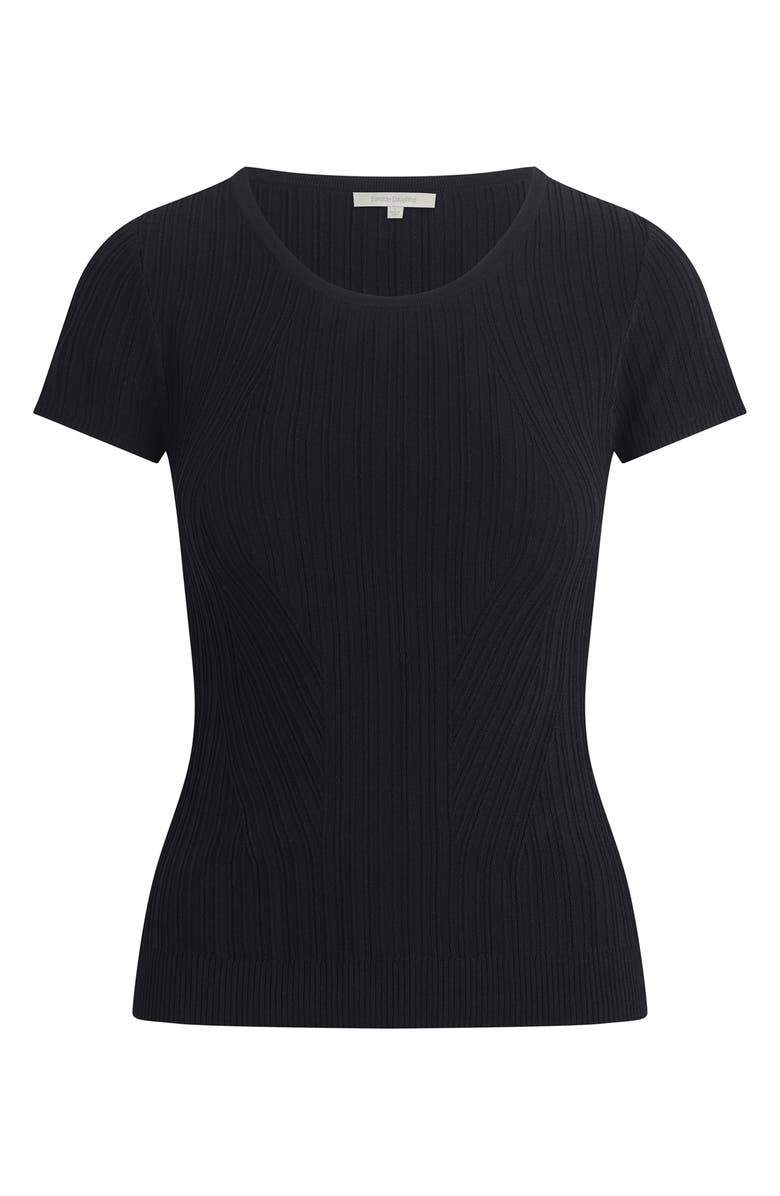 Favorite Daughter Kennedy Rib Top, Alternate, color, Black