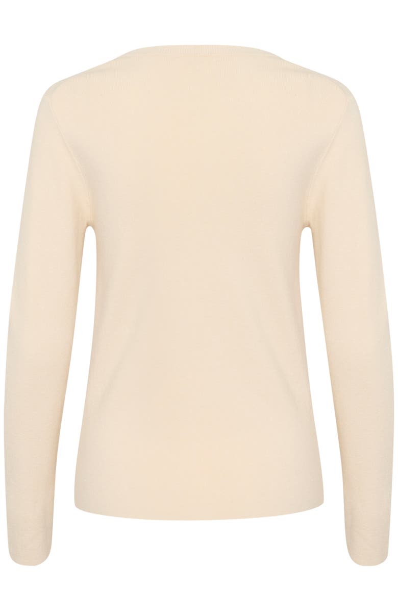 Soaked in Luxury SLSina Round Neck Slim Fit Pullover, Alternate, color, Whitecap Gray