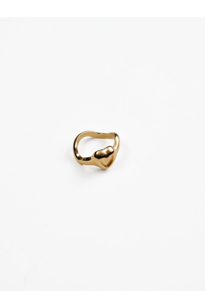Betsy Heart Ring, Alternate, color, 14K Recycled Gold Vermeil