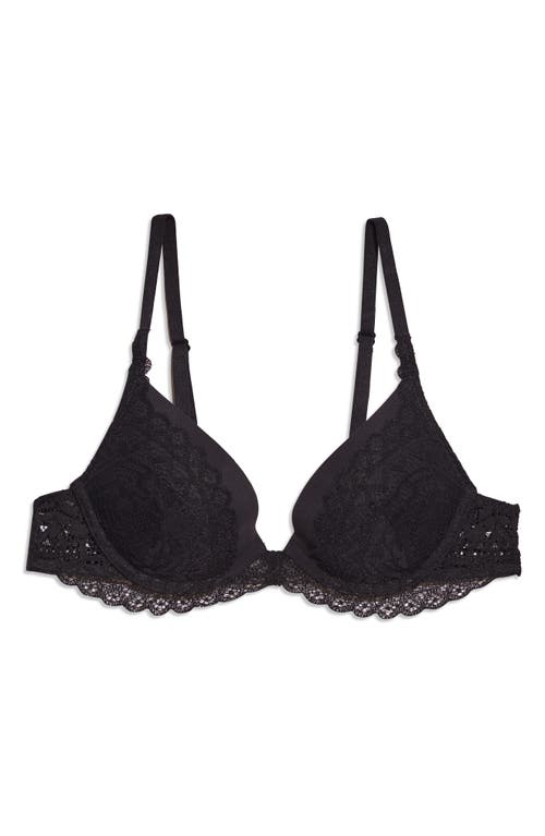 Etam Dream Classique Underwire Demi Bra In Black