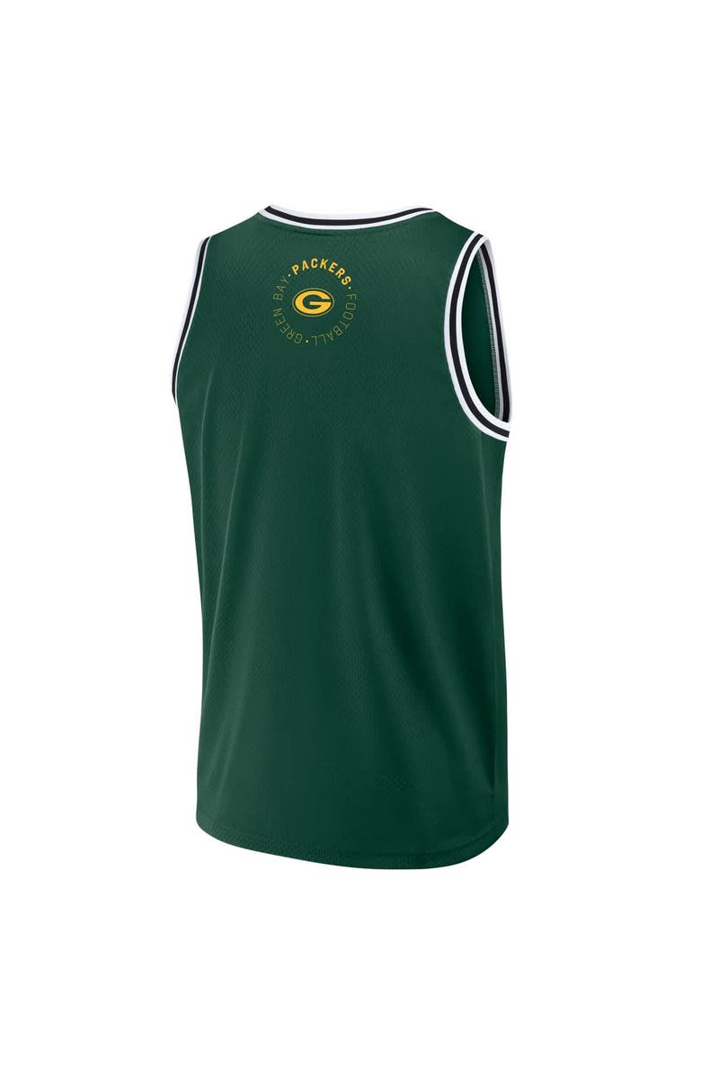FANATICS Men's Fanatics Green Green Bay Packers Elements Future Ground Jersey Tank Top, Alternate, color, Green