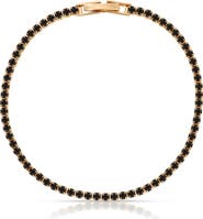 Ettika Minimalist Cubic Zirconia Tennis Bracelet