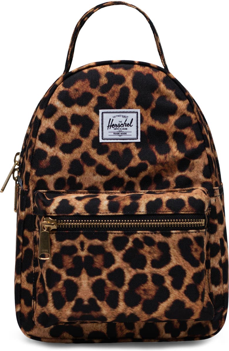 Herschel Supply Co. Mini Nova Backpack, Main, color, Leopard Black