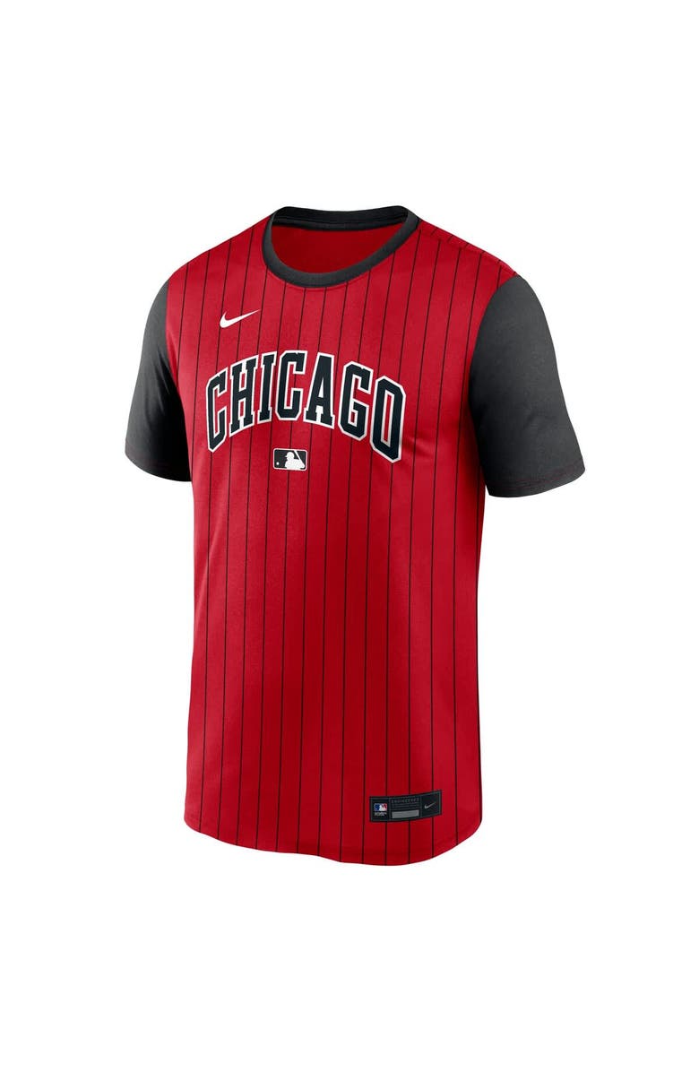 Nike Men's Nike Red/Black Chicago White Sox 2025 City Connect Authentic Collection Velocity Performance T-Shirt, Alternate, color, Red