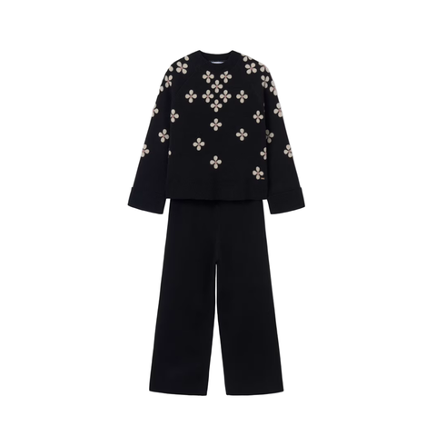 Knit Sweater and Pants Set