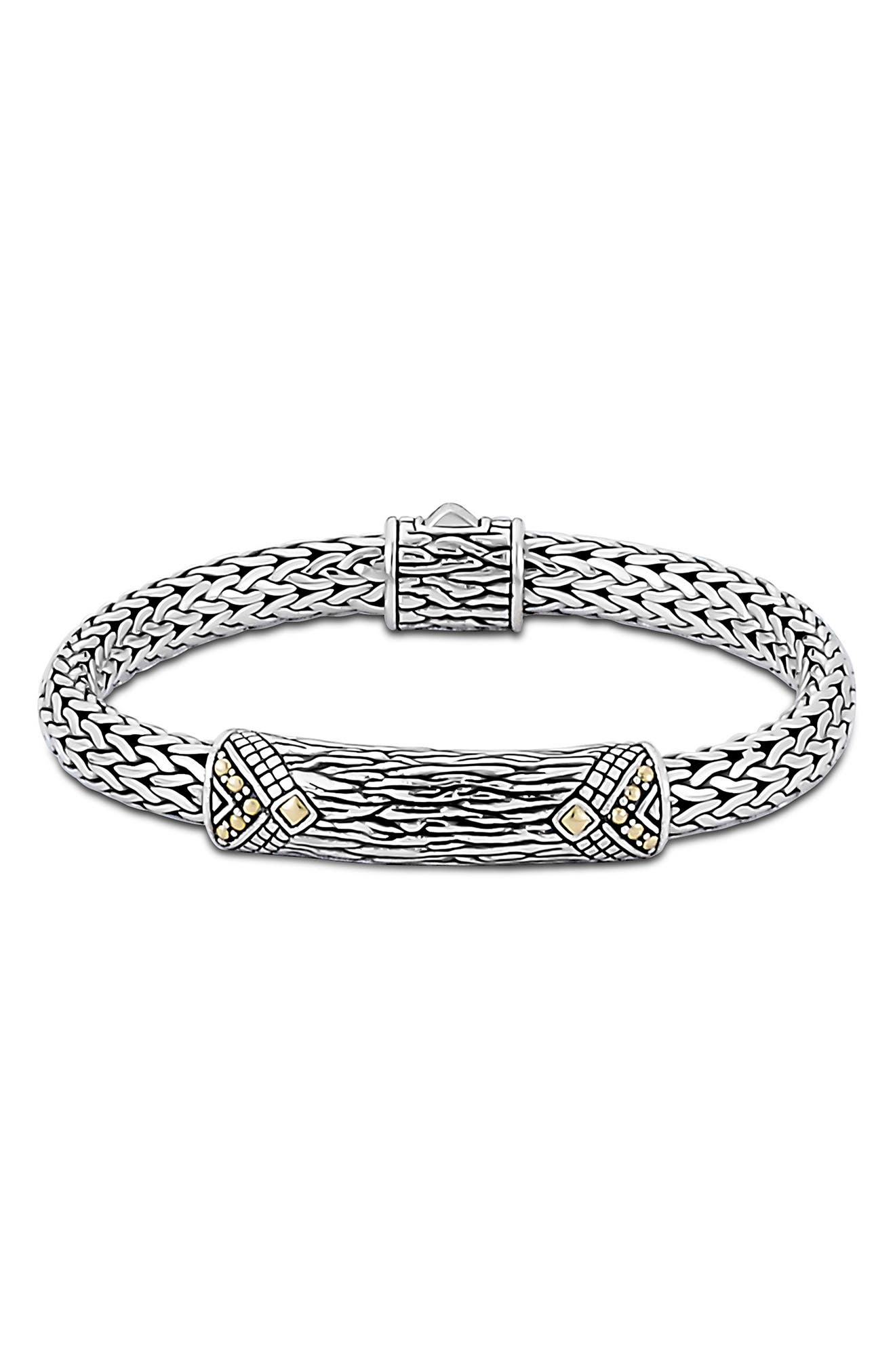 SAMUEL B. Woven Sterling Silver Bracelet