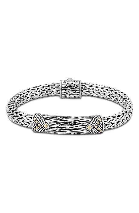 SAMUEL B. Woven Sterling Silver Bracelet