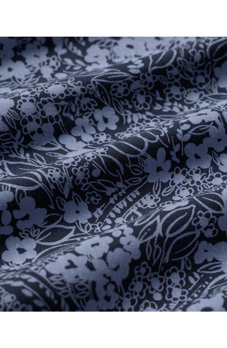 Pact Fit & Flare Signature Scoop Dress, Alternate, color, Midnight Garden