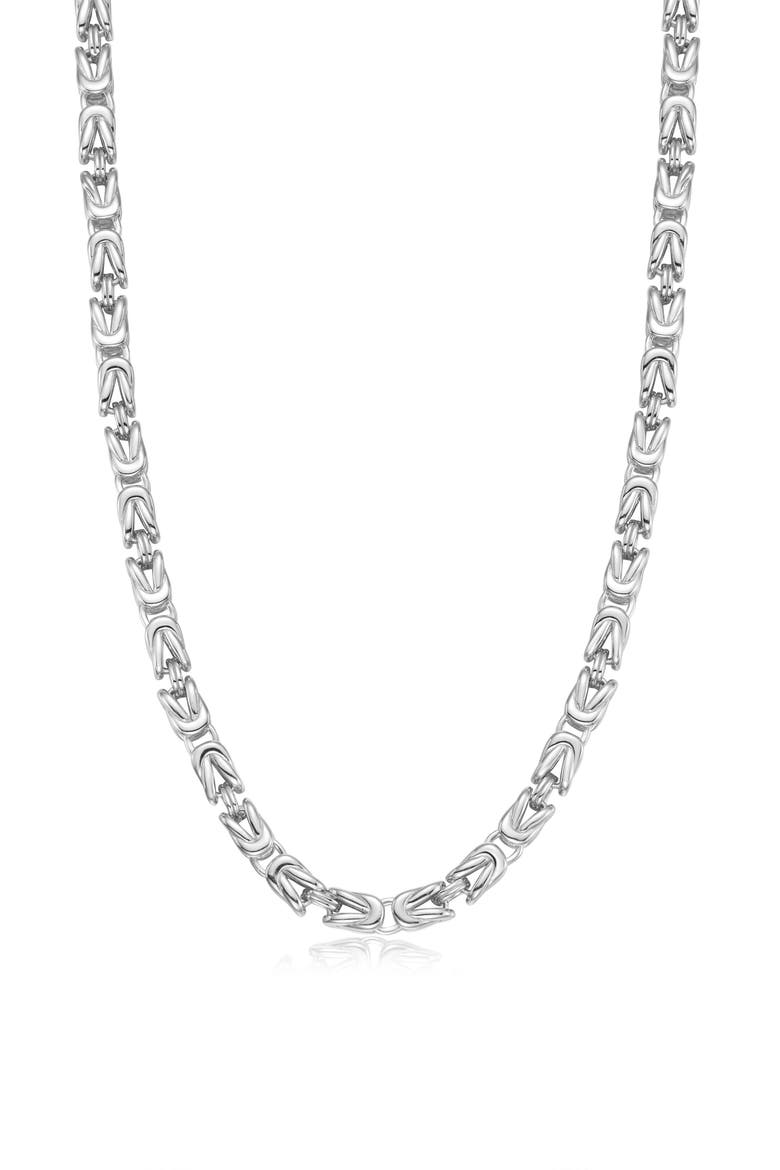 Zaria Byzantine Link Chain, Main, color, WHITE