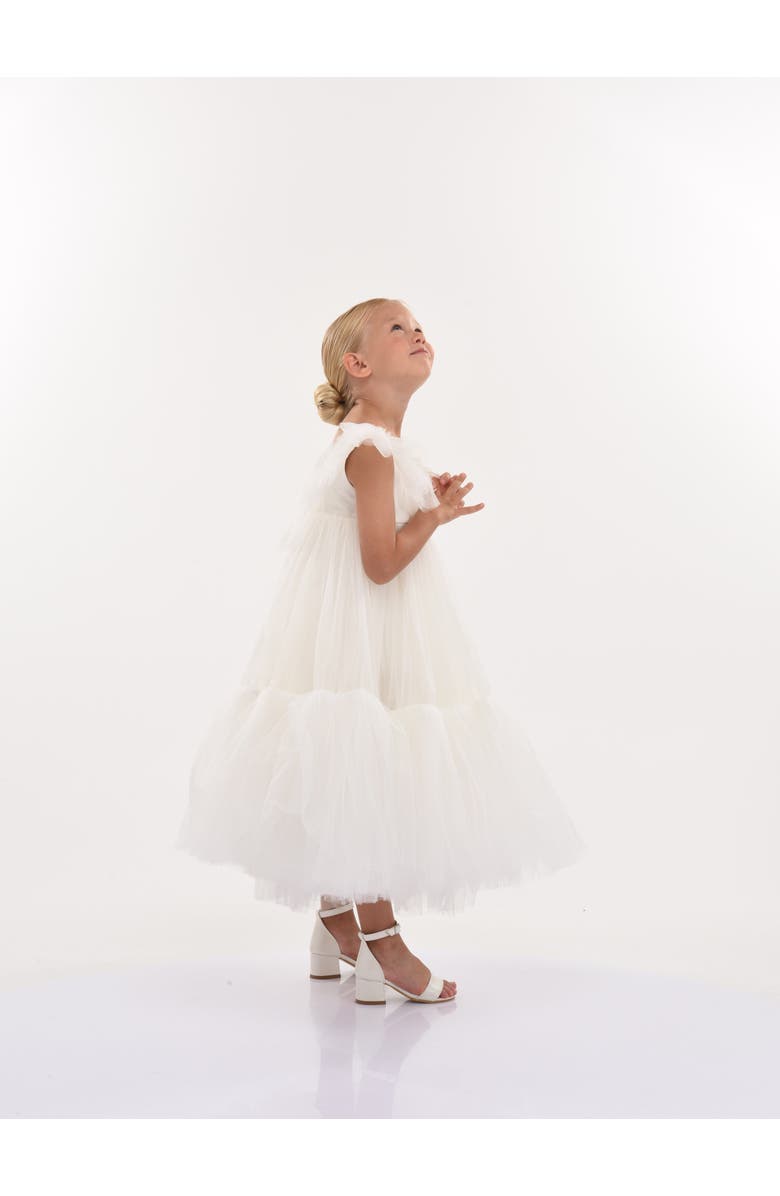 Tulleen Beckwith Dress, Alternate, color, White