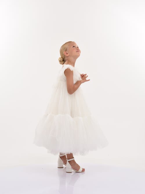 Tulleen Beckwith Dress In White