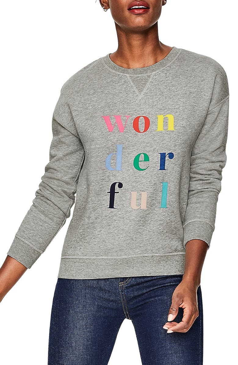 Boden Arabella Sweatshirt, Main, color, 