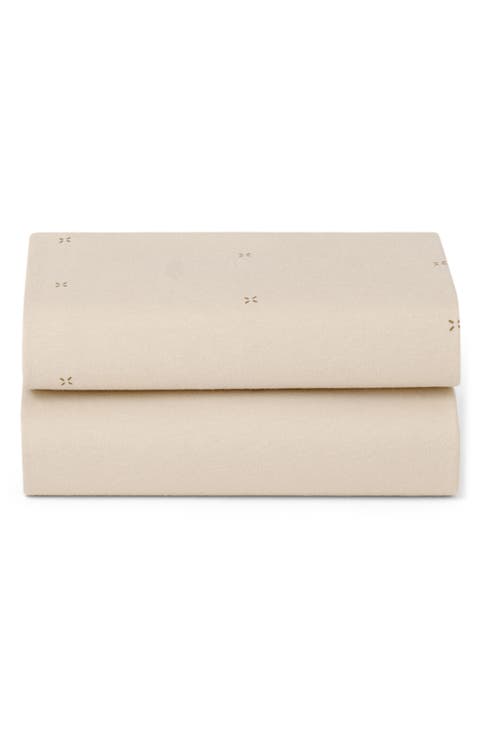 Pack of 2 Assorted Crib Sheets