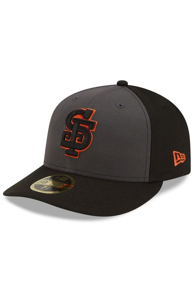 Men's New Era  Gray/Black San Francisco Giants Authentic Collection Alternate Low Profile 59FIFTY Fitted Hat, Main, color, Gray