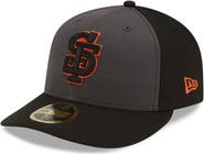 New Era Men's New Era Gray/Black San Francisco Giants Authentic Collection Alternate Low Profile 59FIFTY Fitted Hat
