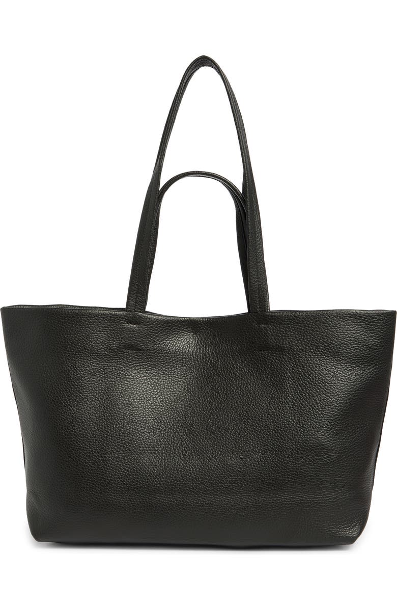 Cuyana Small Easy Leather Tote, Alternate, color,