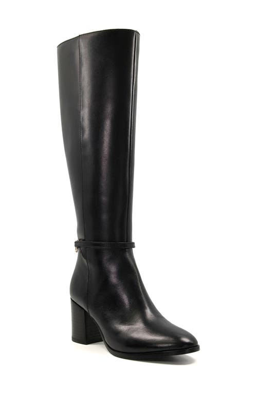 Dune London Tadley Knee High Boot In Black