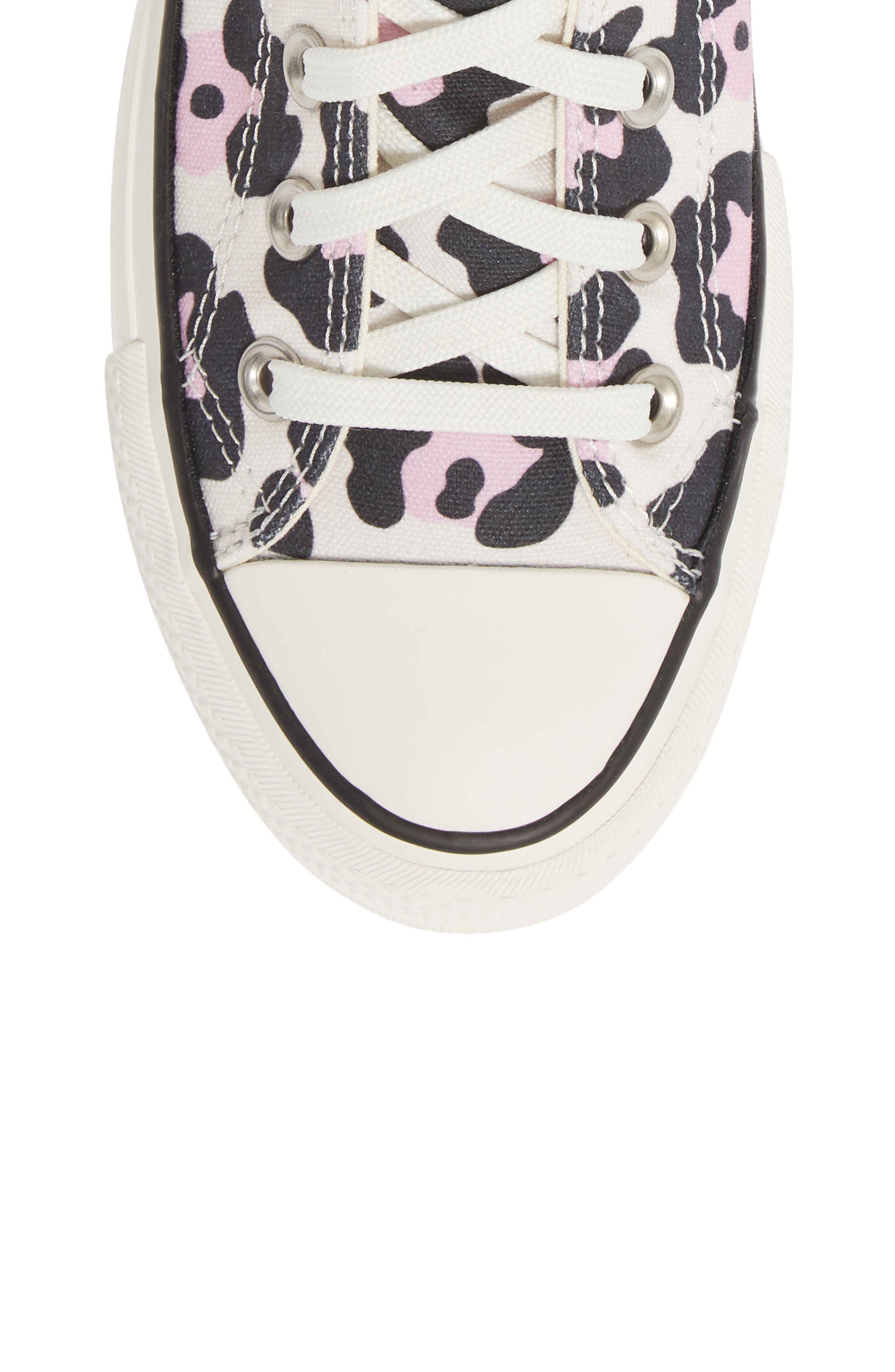 Chuck Taylor® All Star® Lift High Top Platform Sneaker, Alternate, color, VINTAGE WHITE/ MULTI/ BLACK