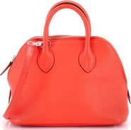 Pre-Owned Hermes Bolide 1923 Bag Chevre Mysore Mini