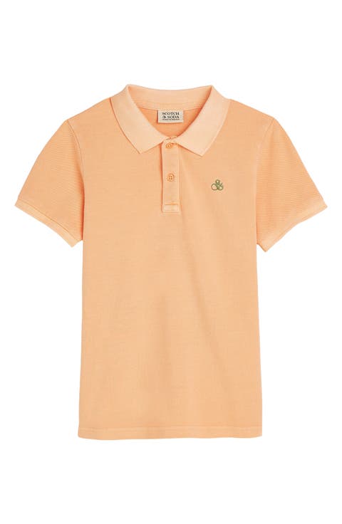 Kids' Logo Embroidered Piqué Polo (Big Kid)
