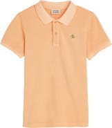 Scotch & Soda Kids' Logo Embroidered Piqué Polo