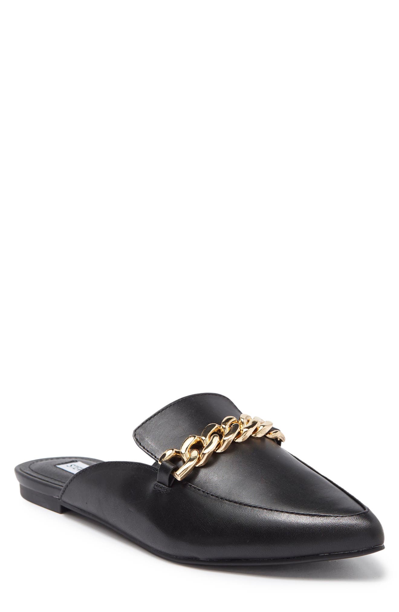 Steve Madden Pointy Toe Chain Mule, Main, color, 
