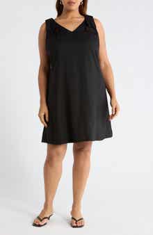 V-Neck Minidress