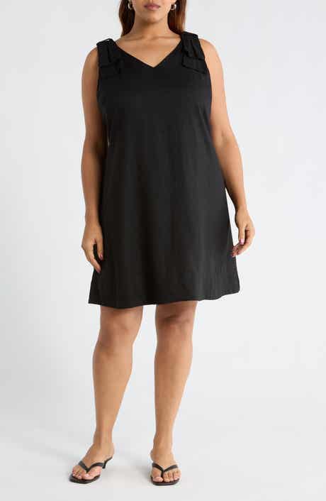 V-Neck Minidress