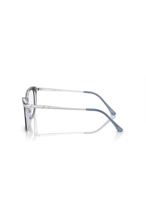 Sferoflex 55mm Butterfly Optical Glasses In Blue