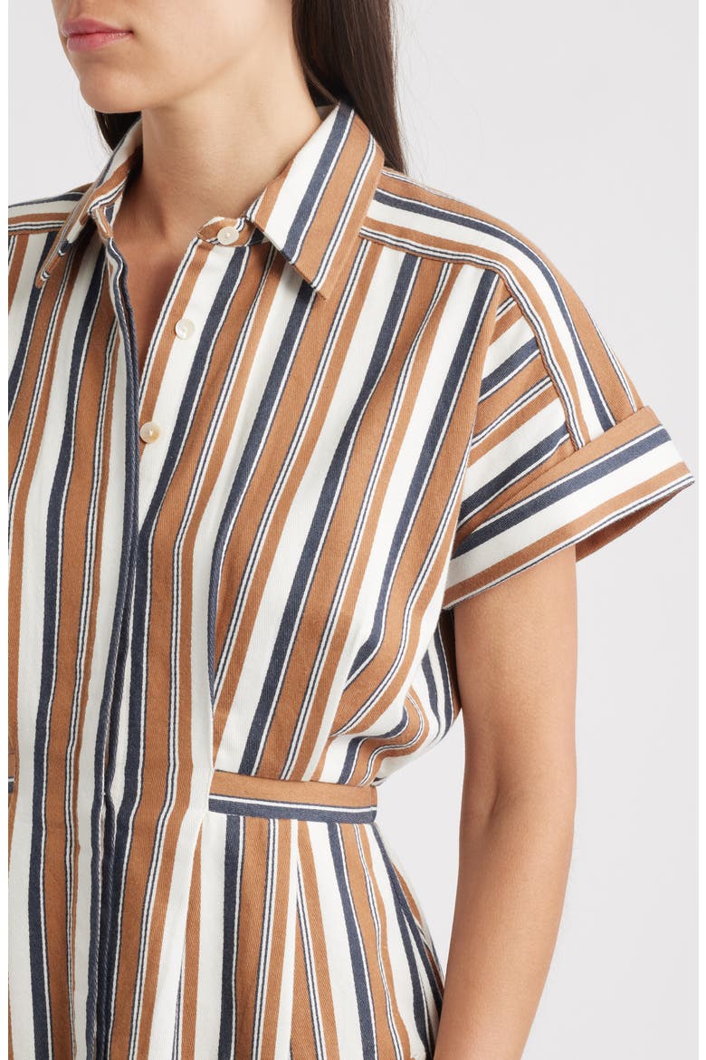 Sable Stripe Shirtdress, Alternate, color, GIATTA STRIPE