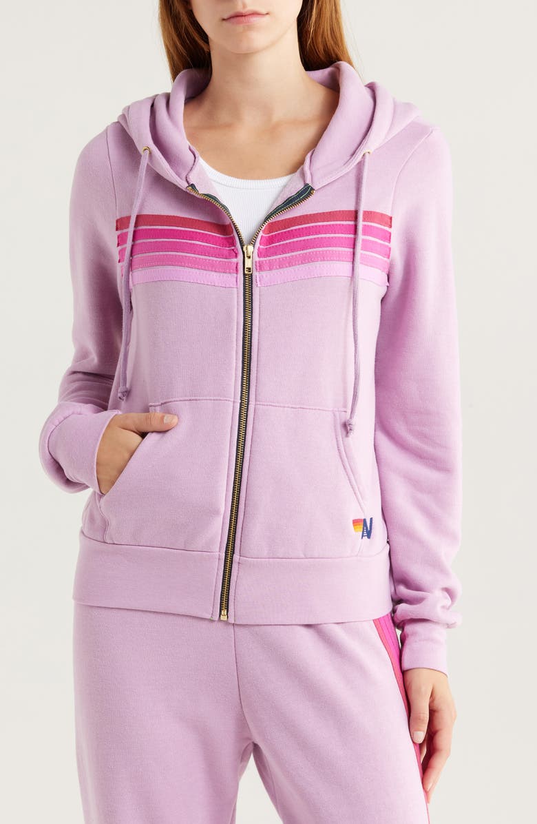 5-Stripe Zip Hoodie