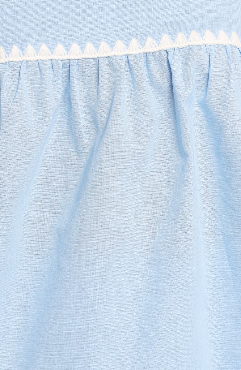 Petal & Pup Lila Rickrack Cotton Camisole & Shorts Set, Alternate, color, Blue