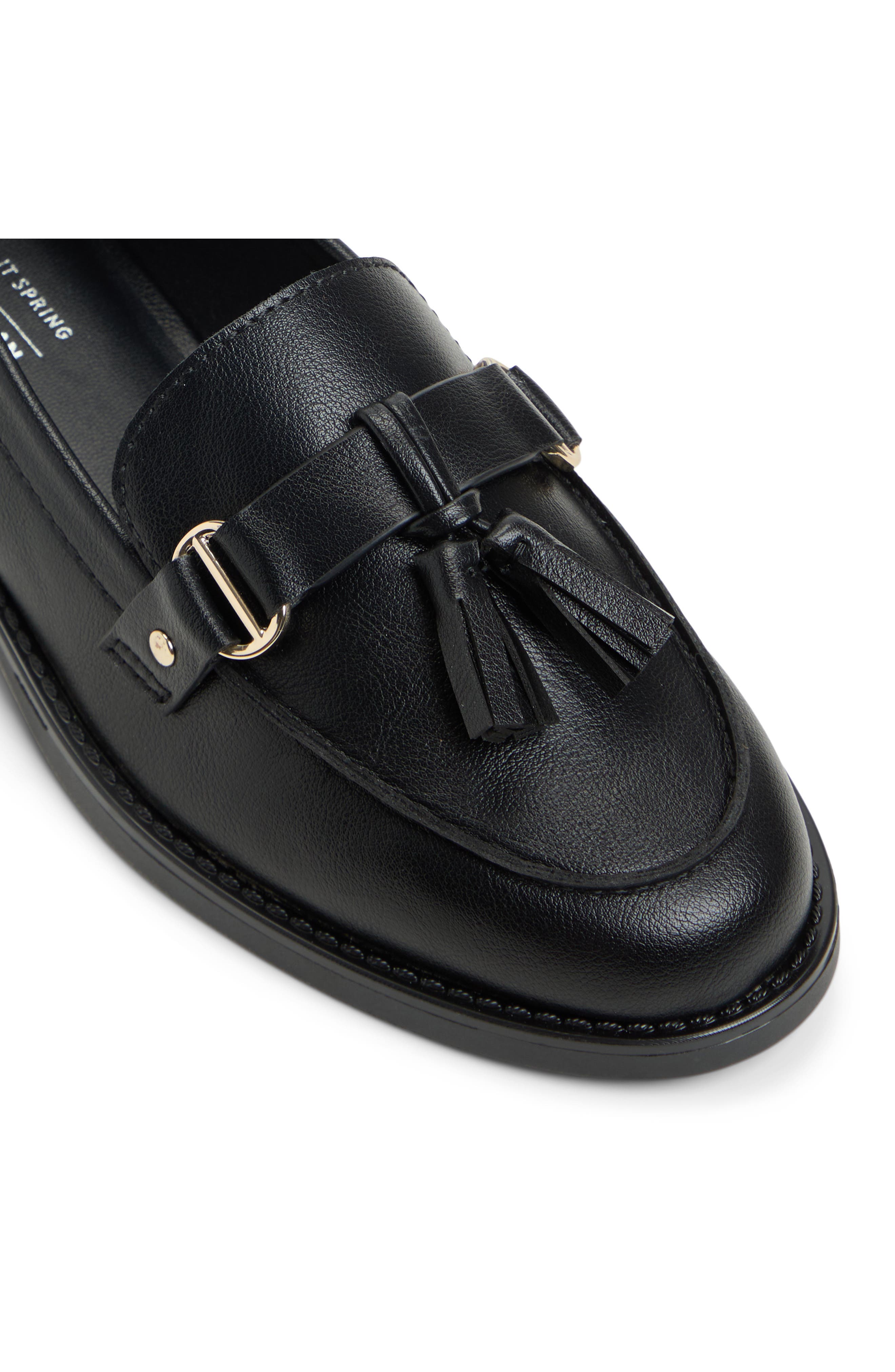 Call It Spring By Aldo Attina Tassel Loafer, Alternate, color, Black
