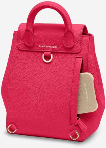 Mini Soft Leather Backpack