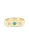 selected 14K Yellow Gold / Turquoise