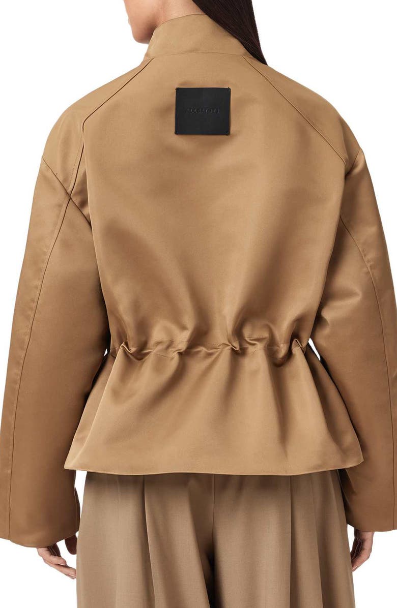 AllSaints Oversize Luellah Jacket, Alternate, color, Greige Brown