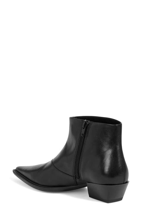Shop Vagabond Shoemakers Cassie Pointed Toe Bootie In Black