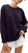 Free People Logo Hustle Layer Long Sleeve Graphic Tee