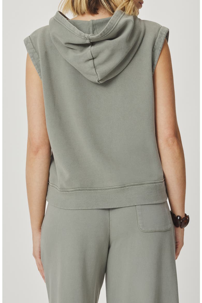 Greta Terry Sleeveless Hoodie, Alternate, color, EUCALYPTUS GREEN