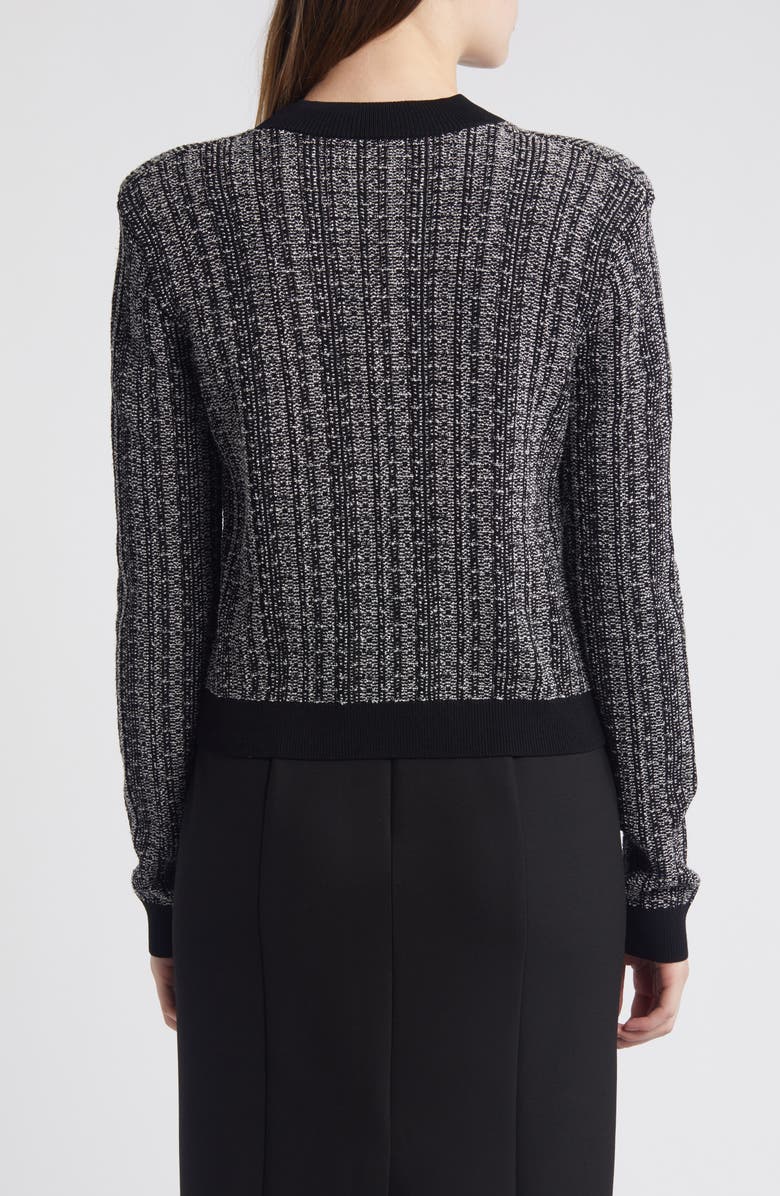 BOSS Feninza Cardigan, Alternate, color, Black