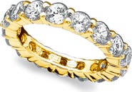 Crislu Cubic Zirconia Eternity Ring