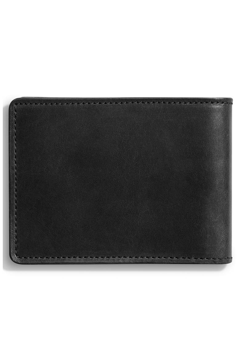 Harness Slim 2.0 Bifold Leather Wallet, Alternate, color, BLACK