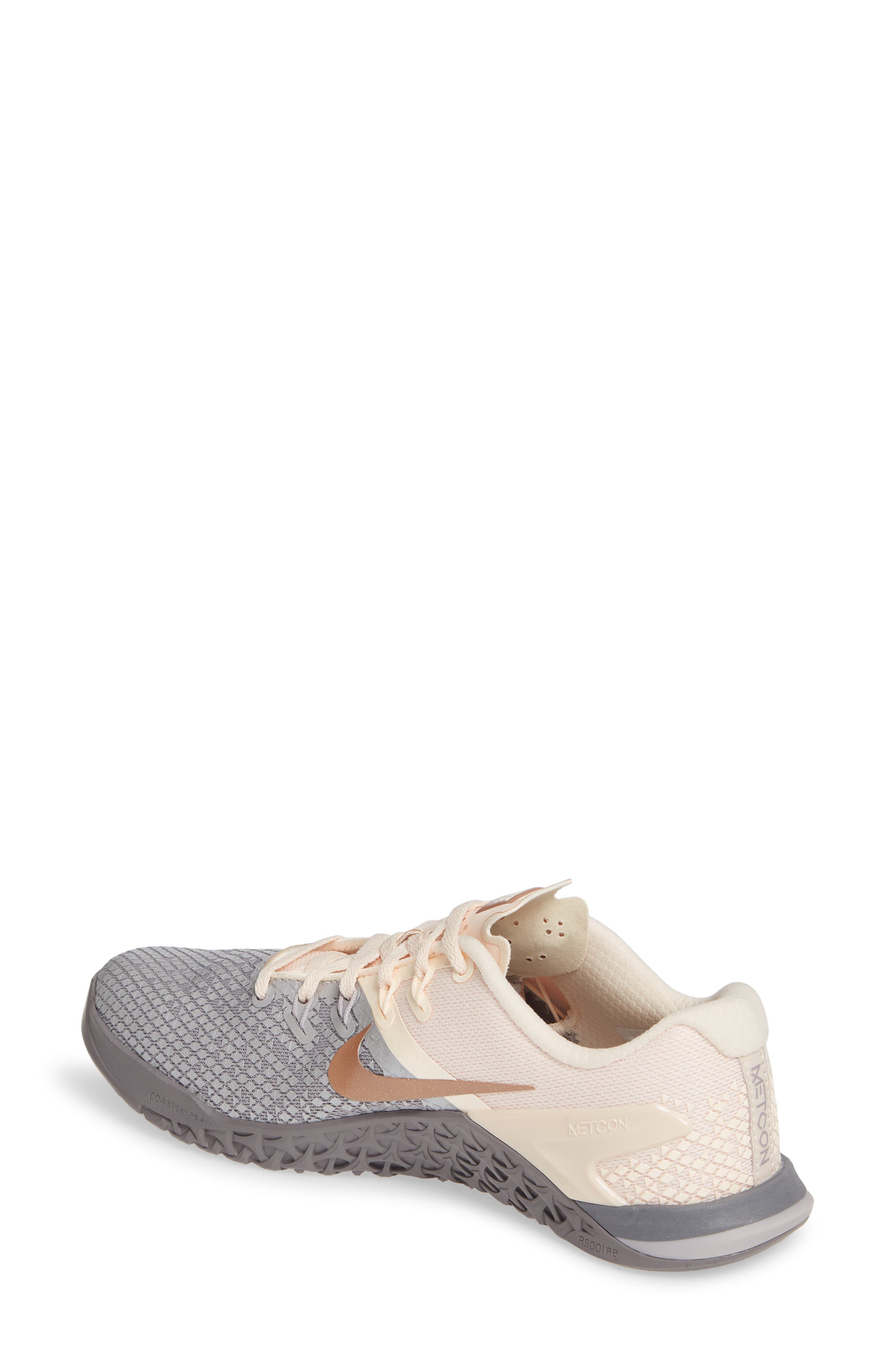 Nike Metcon 4 XD Metallic Training Shoe, Alternate, color, 