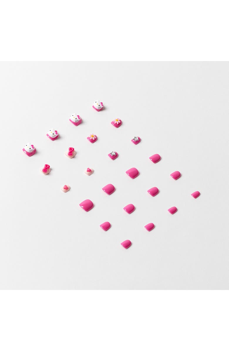 3H Nails Hello Kitty Kids Luxury Handmade Press-On Nails - 24-Piece Kit, Alternate, color, Hello Kitty