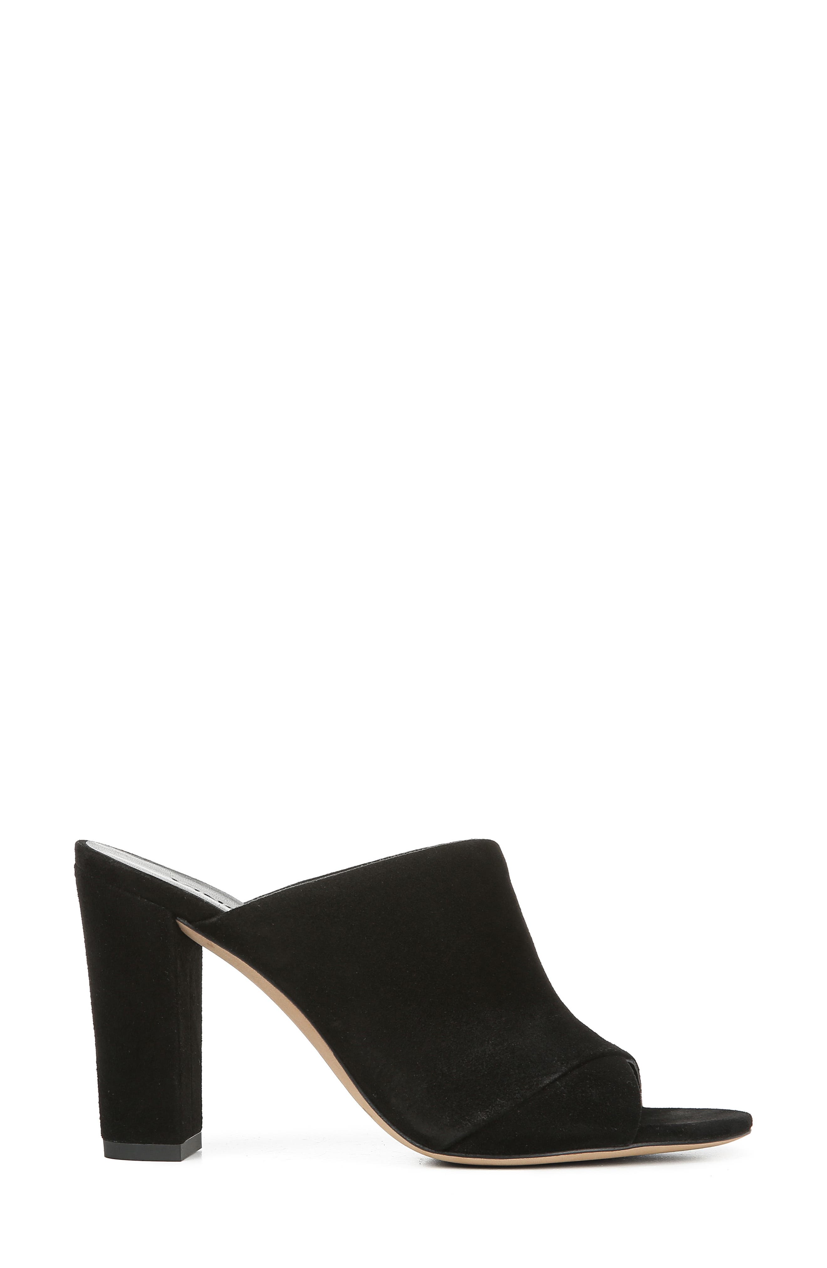 Heath Cross Strap Sandal, Alternate, color, BLACK SUEDE