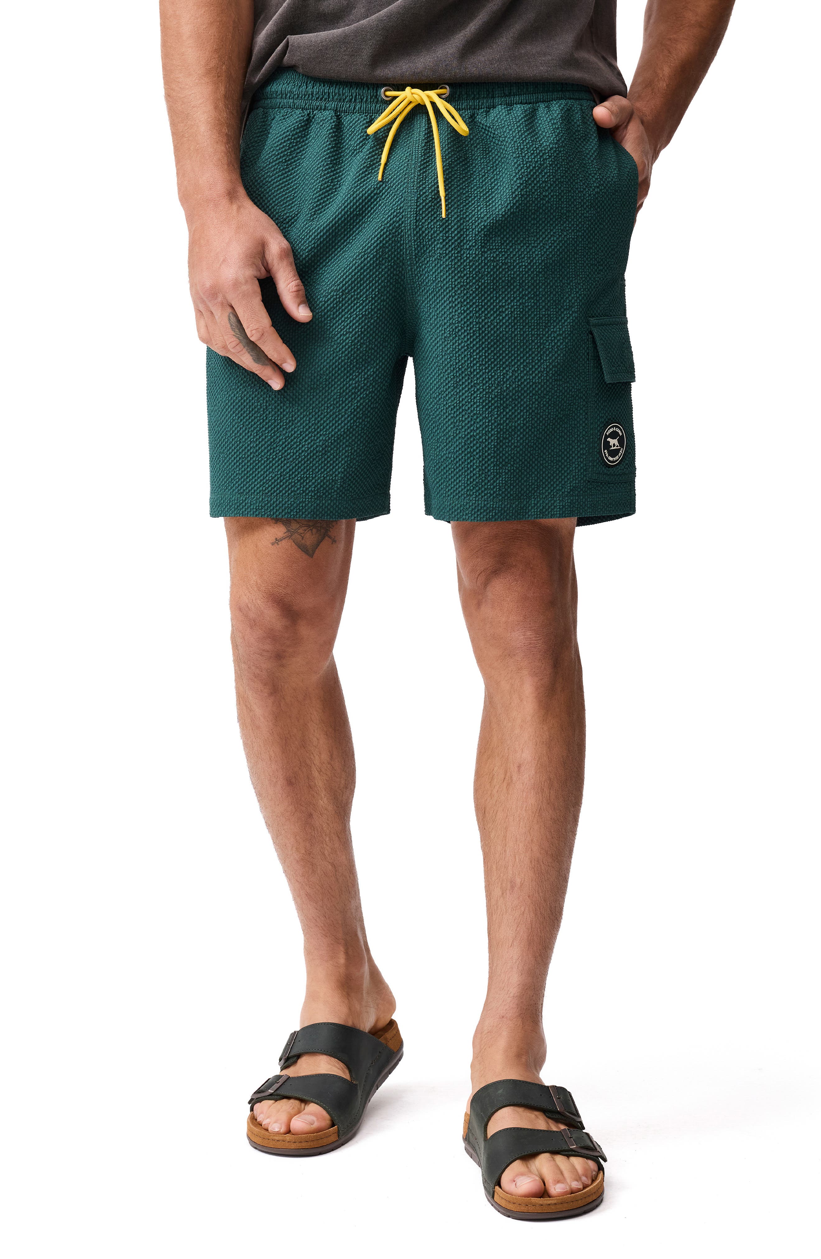 Winterton River Seersucker Swim Trunks - image 5