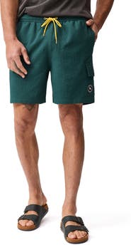 Rodd & Gunn Winterton River Seersucker Swim Trunks