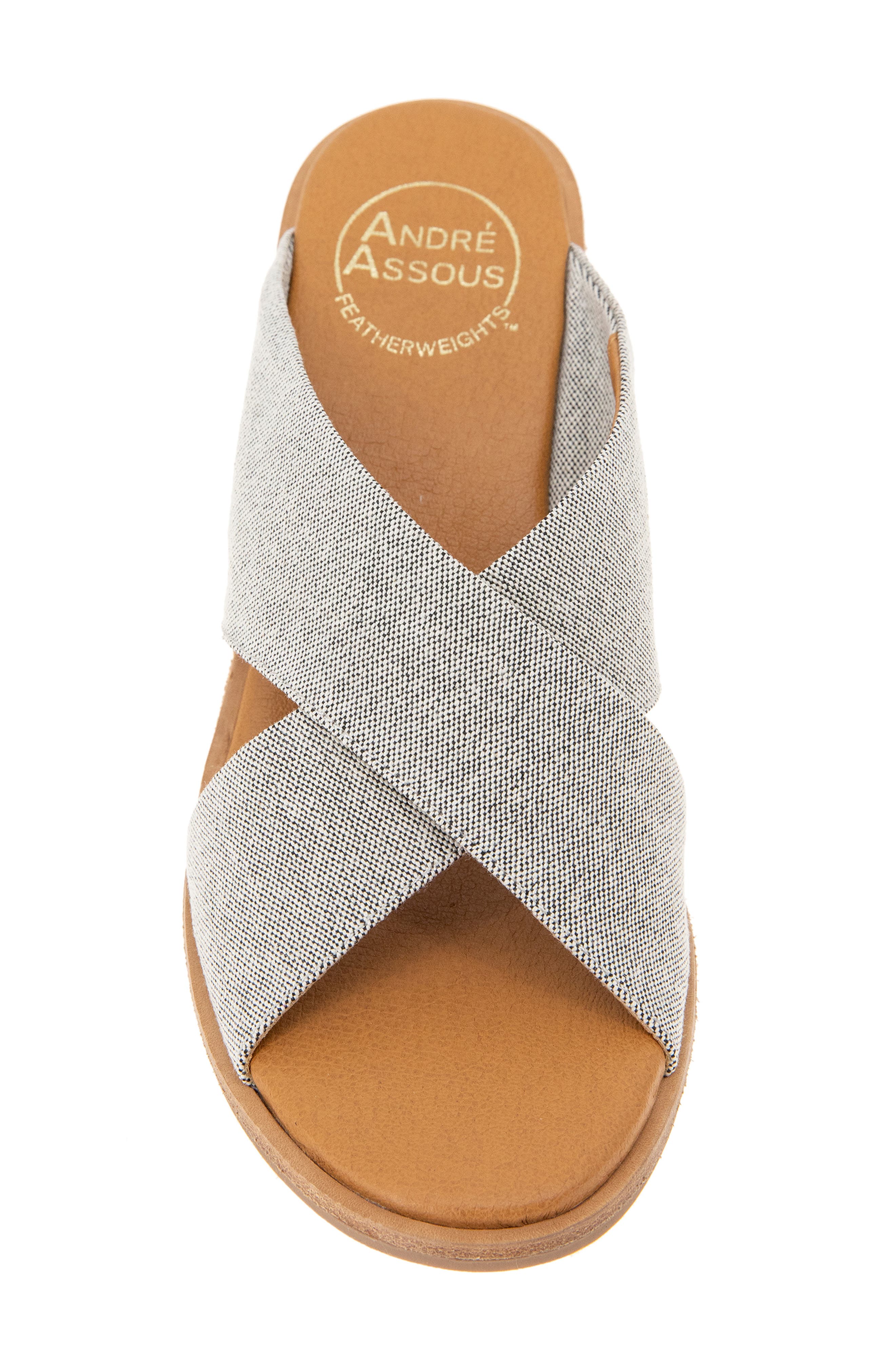 André Assous Bryana Wedge Sandal, Alternate, color, 