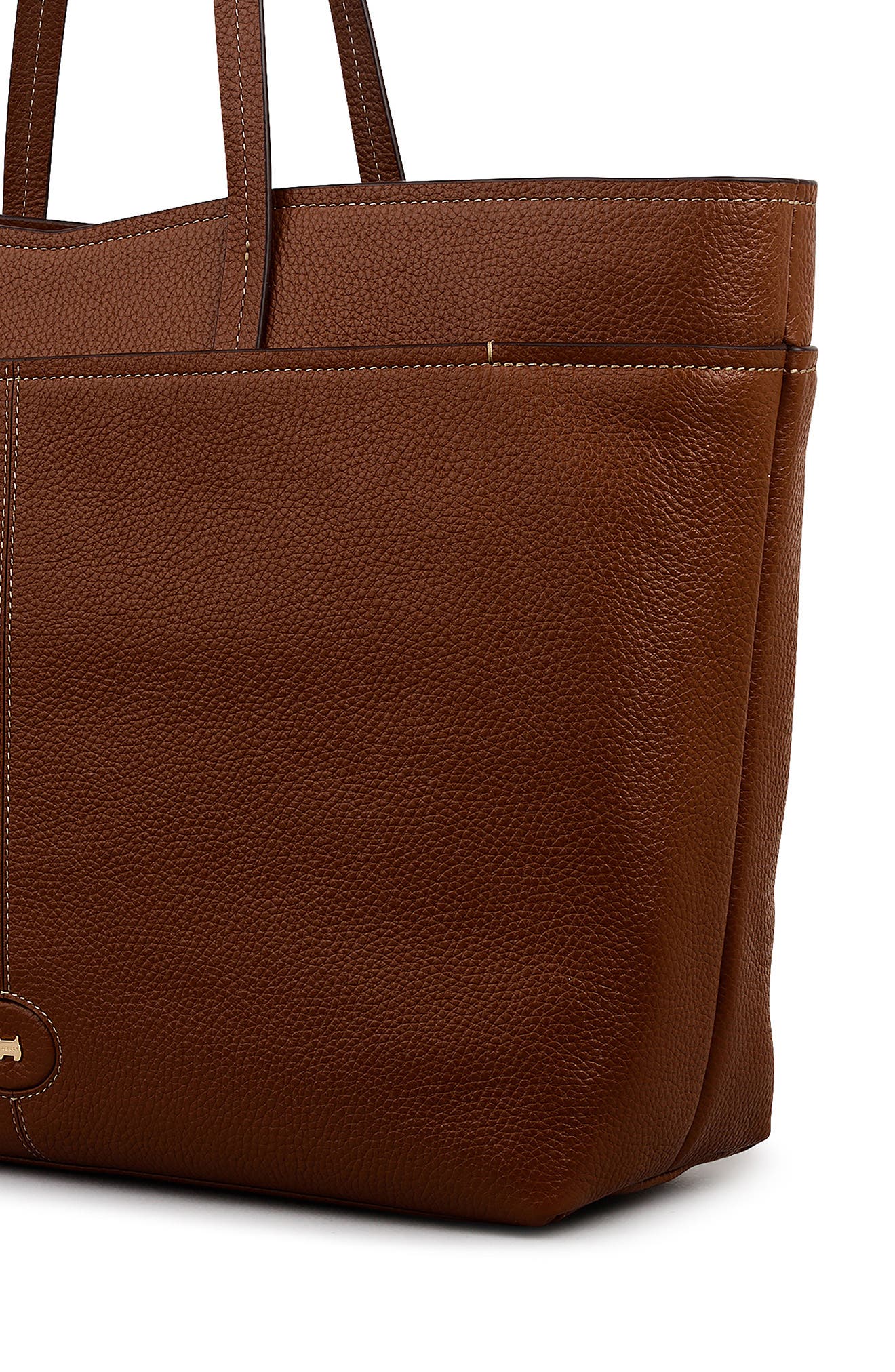 Radley Large Maldon Mews Zip Top Tote Bag, Alternate, color, Cognac