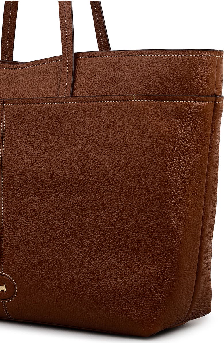 Radley Large Maldon Mews Zip Top Tote Bag, Alternate, color, Cognac